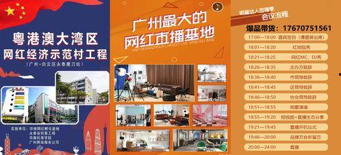 广东华南网红孵化基地,打造新势力网红摇篮